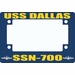 USS Dallas SSN-700 Motorcycle Frame