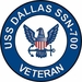 USS Dallas SSN-700 Veteran Decal Sticker