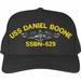 USS Daniel Boone SSBN-629 Custom Embroidered Cap
