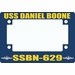 USS Daniel Boone SSBN-629 Motorcycle Frame