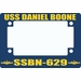 USS Daniel Boone SSBN-629 Motorcycle Frame