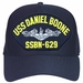 USS Daniel Boone SSBN-629 ( Silver Dolphins ) Submarine Enlisted Cap