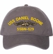 USS Daniel Boone SSBN-629 with Dolphins Unstructured Dad Cap