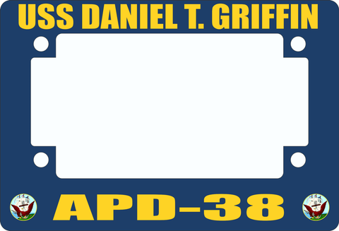 USS Daniel T. Griffin APD-38 Motorcycle Frame