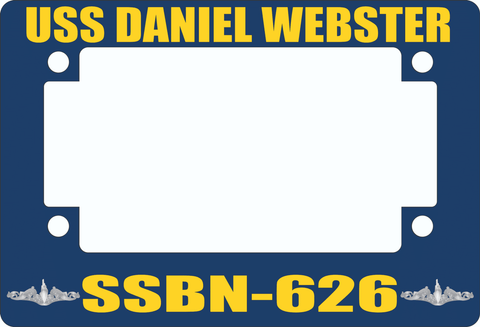 USS Daniel Webster SSBN-626 Motorcycle Frame