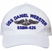 USS Daniel Webster SSBN-626 with Dolphins Unstructured Dad Cap