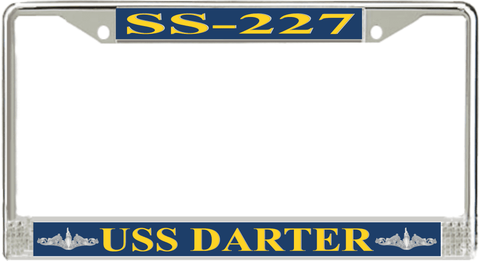USS Darter SS-227 License Plate Frame