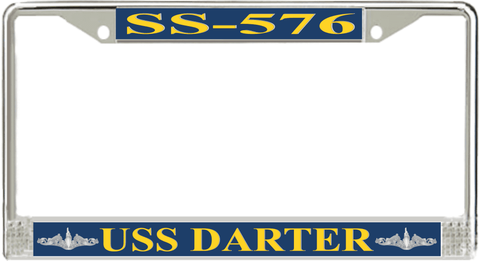 USS Darter SS-576 License Plate Frame
