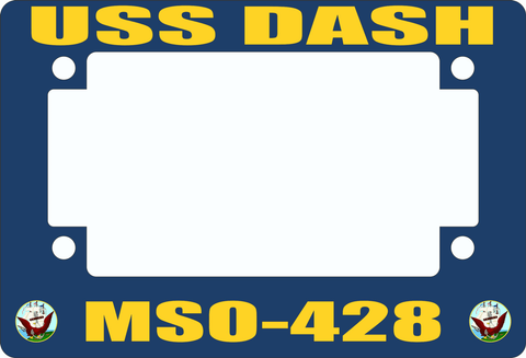USS Dash MSO-428 Motorcycle Frame