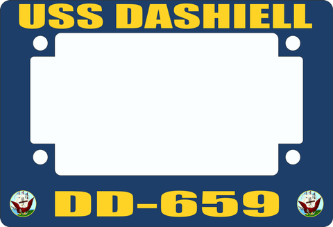 USS Dashiell DD-659 Motorcycle Frame