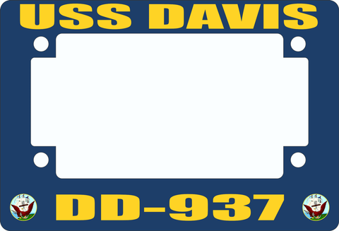 USS Davis DD-937 Motorcycle Frame