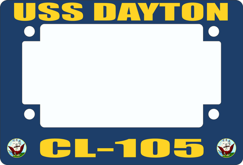 USS Dayton CL-105 Motorcycle Frame