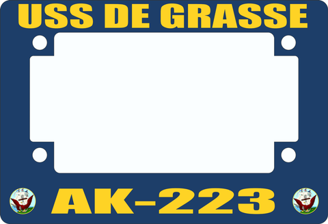 USS De Grasse AK-223 Motorcycle Frame
