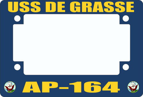USS De Grasse AP-164 Motorcycle Frame