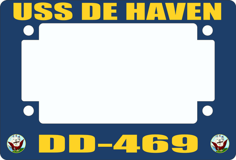 USS De Haven DD-469 Motorcycle Frame