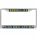 USS Decatur DDG-31 License Plate Frame
