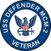 USS Defender MCM-2 Veteran Decal Sticker