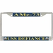 USS Defiance AMc-73 License Plate Frame
