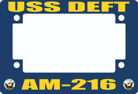 USS Deft AM-216 Motorcycle Frame