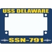 USS Delaware SSN-791 Motorcycle Frame