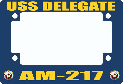 USS Delegate AM-217 Motorcycle Frame