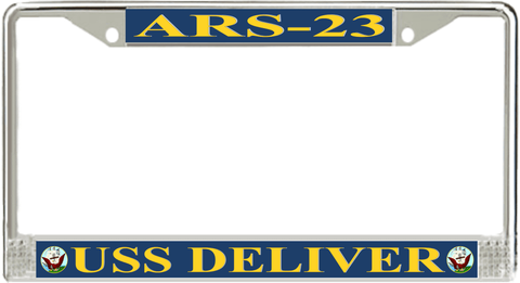 USS Deliver ARS-23 License Plate Frame
