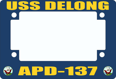 USS DeLong APD-137 Motorcycle Frame