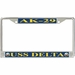USS Delta AK-29 License Plate Frame