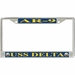 USS Delta AR-9 License Plate Frame