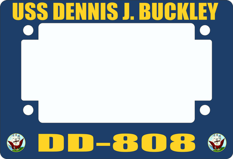 USS Dennis J. Buckley DD-808 Motorcycle Frame