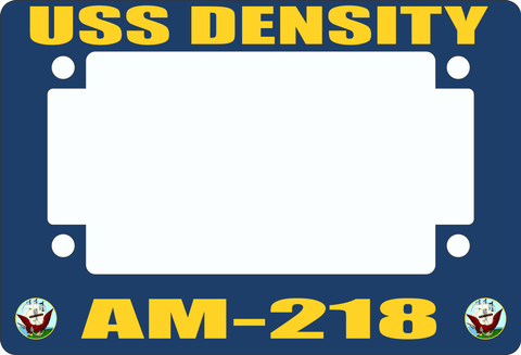 USS Density AM-218 Motorcycle Frame