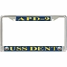 USS Dent APD-9 License Plate Frame