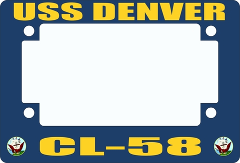USS Denver CL-58 Motorcycle Frame