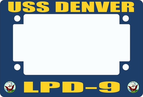 USS Denver LPD-9 Motorcycle Frame