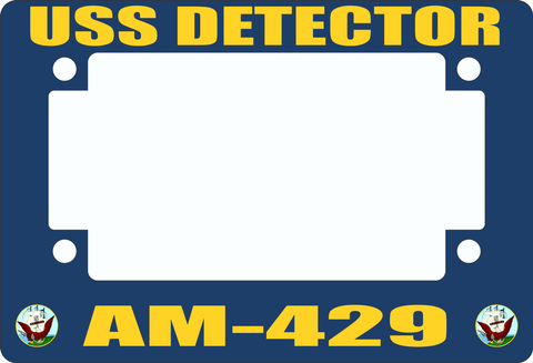USS Detector AM-429 Motorcycle Frame