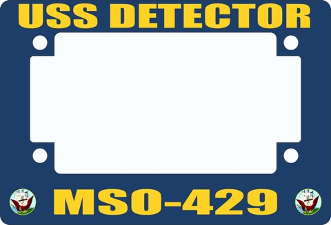 USS Detector MSO-429 Motorcycle Frame