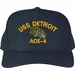 USS Detroit AOE-4 Tiger Custom Embroidered Cap