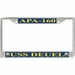 USS Deuel APA-160 License Plate Frame