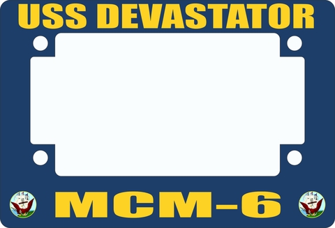 USS Devastator MCM-6 Motorcycle Frame