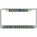 USS Devastator MSF-318 License Plate Frame