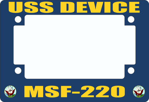 USS Device MSF-220 Motorcycle Frame