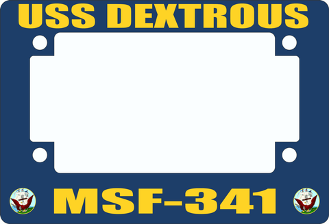 USS Dextrous MSF-341 Motorcycle Frame