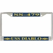 USS Diablo SS-479 License Plate Frame