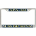 USS Dickens APA-161 License Plate Frame