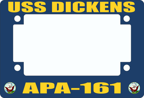 USS Dickens APA-161 Motorcycle Frame