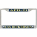 USS Dickerson APD-21 License Plate Frame