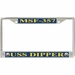 USS Dipper MSF-357 License Plate Frame
