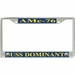 USS Dominant AMc-76 License Plate Frame