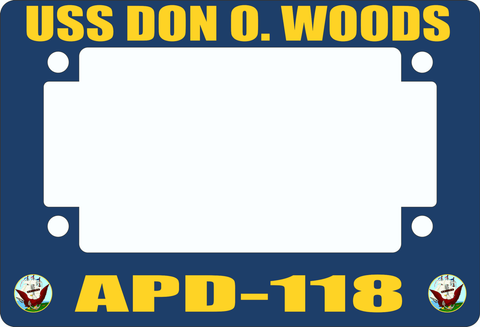 USS Don O. Woods APD-118 Motorcycle Frame
