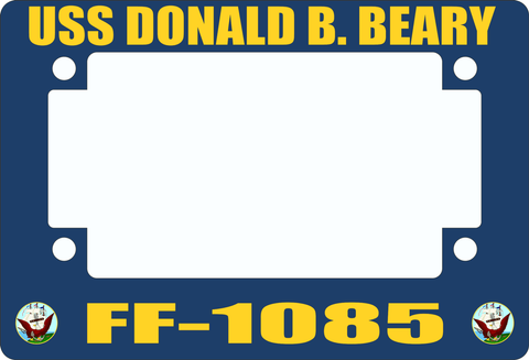 USS Donald B. Beary FF-1085 Motorcycle Frame